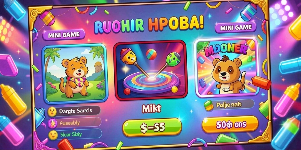hw777 - Token dan hadiah menarik dalam game.